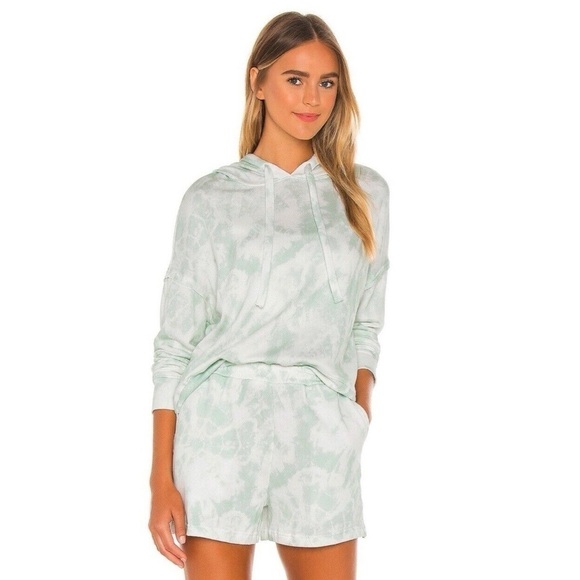 Rails Tie Dye Hooded Sweatshirt and Short Set - Picture 1 of 13
